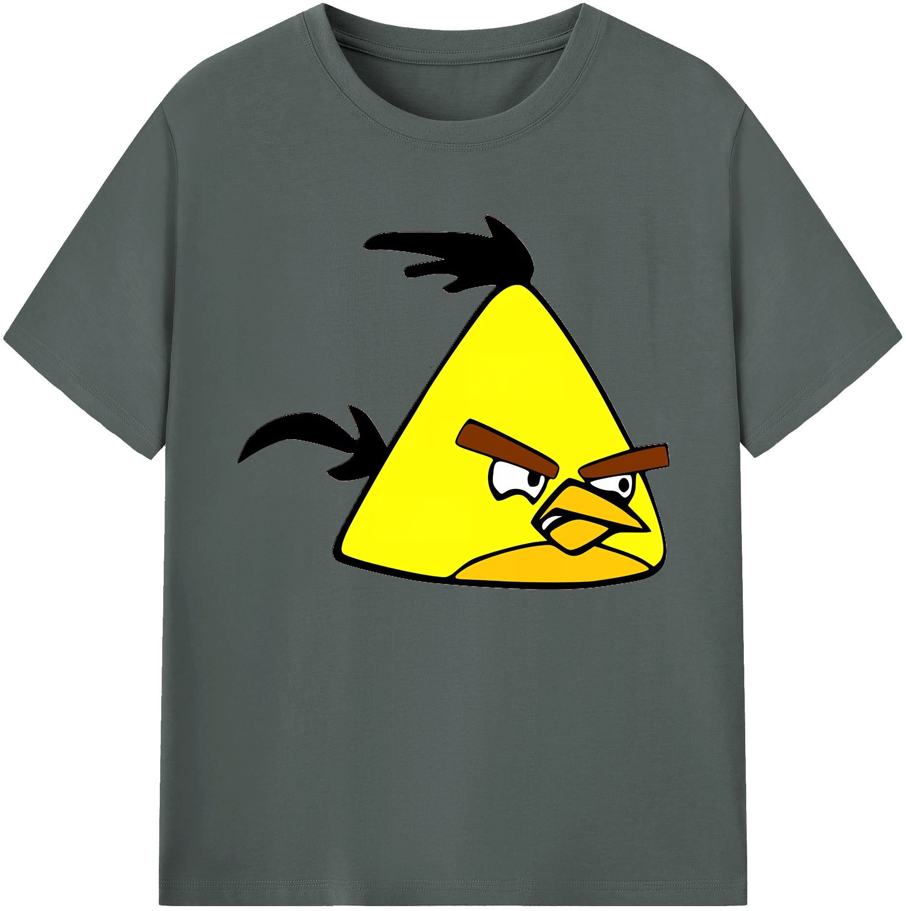 （画像用） Angry Birds アングリーバード 綿100％ メンズ半袖Tシャツ｜肌触りやわらか＆通気性